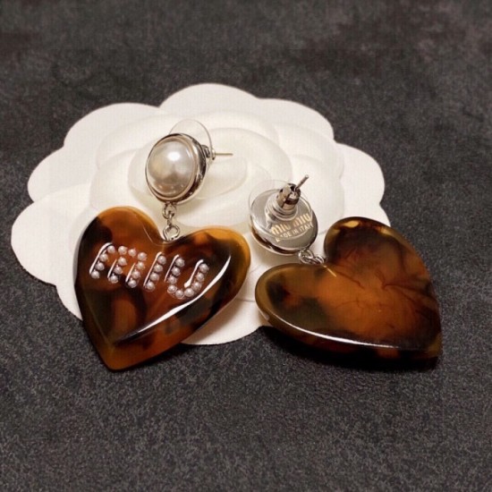 Fashionable Style Earrings 2023SS MIU MIU Miu Miu Fashionable Style Earrings 2023SS MIU MIU Miu Miu